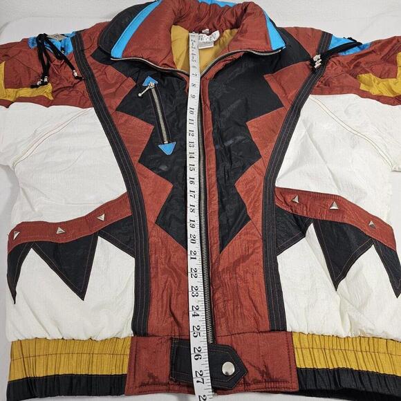 Vintage Otello Pelle Mens Size Small Ski Snowboard Jacket - Picture 3 of 15